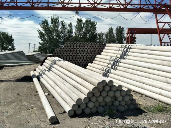 定边190*10米非预应力水泥电线杆